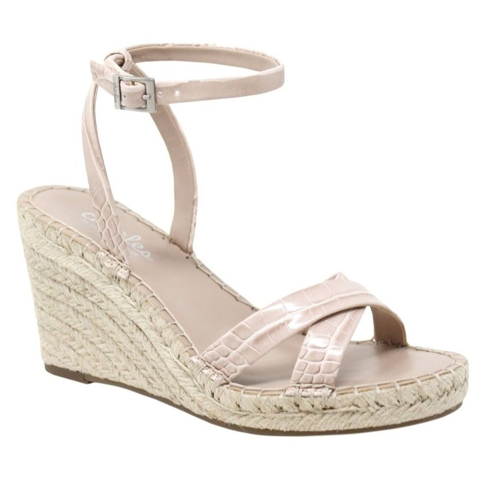 CHARLES by Charles David Womens Nyah Wedge Sandals